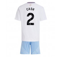 Aston Villa Matty Cash #2 Koszulka Wyjazdowa dzieci 2024-25 Krótki Rękaw (+ krótkie spodenki)